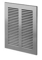 Kratki wentylacyjne - Krakta wentylacyjna metalowa Velite 140x210 MVA3I nierdzewna - miniaturka - grafika 1