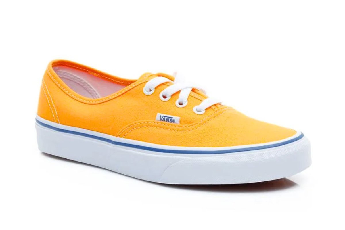 Buty unisex Vans Authentic trampki żółte-37