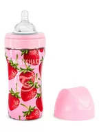 Butelki dla niemowląt - Twistshake Butelka dziecięca w kolorze różowym - 330 ml - miniaturka - grafika 1