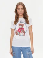 Koszulki i topy damskie - Guess T-Shirt W4RI86 K9SN1 Biały Regular Fit - miniaturka - grafika 1