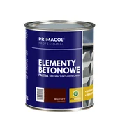 Emalie - Primacol Farba do elementów betonowych brązowy 0,75 l Professional - miniaturka - grafika 1