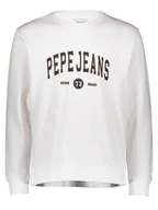 Bluzy męskie - Pepe Jeans Bluza w kolorze białym - miniaturka - grafika 1