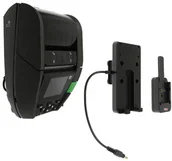 Uchwyty samochodowe do telefonów - Brodit uchwyt do TSC Alpha 40L z przesuwanym blokiem zasilania - miniaturka - grafika 1