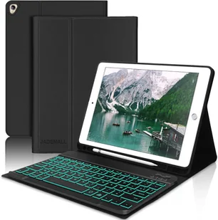 ETUI Z KLAWIATURĄ APPLE IPAD 10.2 9/8/7GEN CZARNE SOLIDNE AZERTY FRANCUSKI - Etui do tabletów - miniaturka - grafika 1