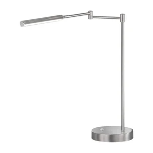 Fischer&Honsel HONSEL GMBH Lampa stołowa LED Nami, ściemniana, kolory niklu - Lampy stojące - miniaturka - grafika 2