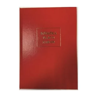 Książka placu zabaw A4/80 kartek oprawa introligatorska TYPOGRAF /02322/ - Druki akcydensowe - miniaturka - grafika 1