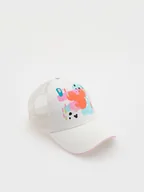 Czapki dla dzieci - Reserved - Czapka z daszkiem Myszka Miki - biały - miniaturka - grafika 1