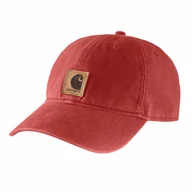 Czapki i chusty sportowe męskie - Czapka z daszkiem Carhartt Odessa Cap R64 Chili Pepper - miniaturka - grafika 1