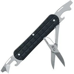 Fox Vulpis - Narzędzia z Wzorem Granatu Czarny FX-VPGPW-130-F3 BK - Noże - miniaturka - grafika 1