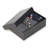 Skarpetki męskie - Zestaw męskich skarpetek w papugi - miniaturka - grafika 1