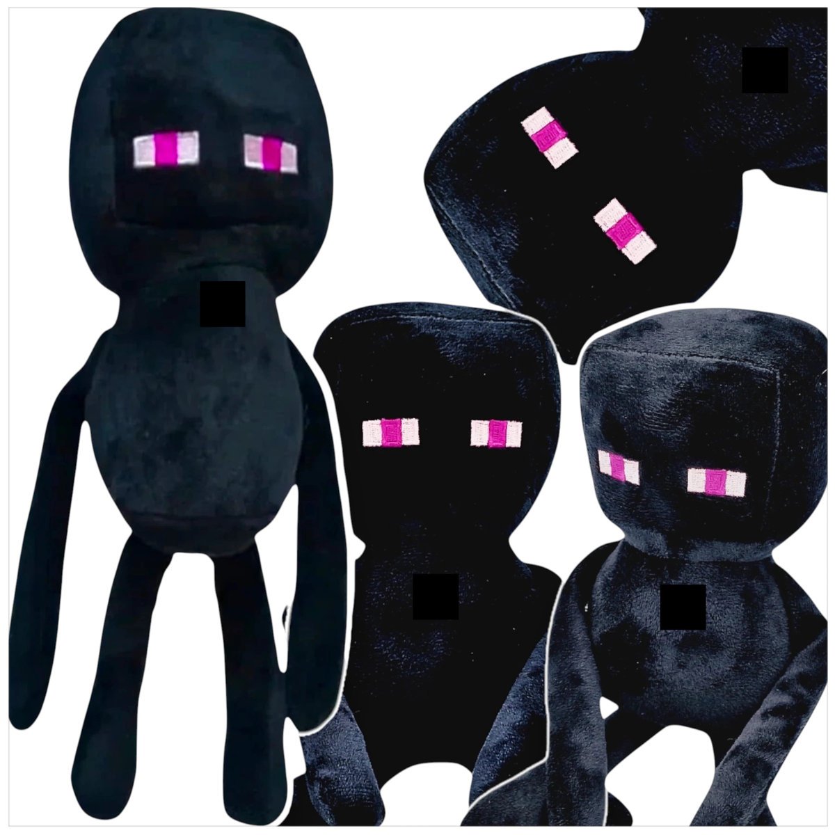 MINECRAFT PLUSZOWA MASKOTKA Z BAJKI ENDERMAN DUŻA PLUSZAK POSTAĆ Z GRY 32CM