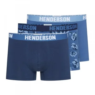 Bokserki Jarl 41930-MLC Jeans-Granatowy - Henderson - Majtki męskie - miniaturka - grafika 1