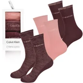 Skarpetki damskie - Calvin Klein Skarpety Damskie Za kostkę Na Prezent 3 Pary Rozmiar One Size - miniaturka - grafika 1
