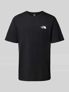 T-shirt z nadrukiem z logo - Koszulki męskie - miniaturka - grafika 1