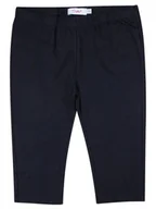 Legginsy - Dziewczęce czarne legginsy Olimpias r.122 - miniaturka - grafika 1