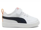 Buty dla chłopców - Buty dziecięce Puma 38431440 RICKIE AC + INF Białe - miniaturka - grafika 1