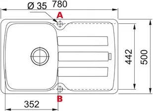 Zlew FRANKE Antea AZG 611-78 cappuccino (114.0676.250) (M) - Zlewozmywaki - miniaturka - grafika 2