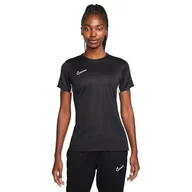 Koszulki i topy damskie - Nike Damskie W Nk Df Acd23 Top Ss Branded, Black/Black/Metallic Gold, DX0521-013, XL - miniaturka - grafika 1