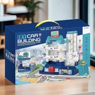 Zabawki zdalnie sterowane - PARKING TOR SAMOCHODOWY Z WINDĄ GARAZ ZJEZDZALNIA AUTA ZESTAW PREZENT - miniaturka - grafika 1