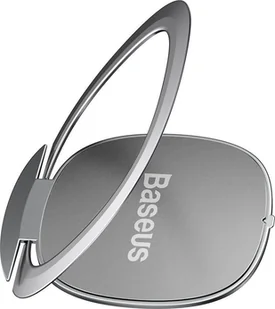 Baseus UCHWYT PIERŚCIEŃ, RING HOLDER BASEUS INVISIBLE DO TELEFONU SREBRNY - Uchwyty samochodowe do telefonów - miniaturka - grafika 1