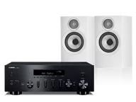 Zestawy stereo - Yamaha R-N600A (czarny) + 607 S3 (biały) - miniaturka - grafika 1