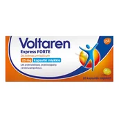 Leki przeciwbólowe - Novartis Voltaren Express Forte 20 szt. - miniaturka - grafika 1