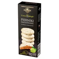 Ciastka - Kopernik Z serca fabryki Pierniki nadziewane w białej czekoladzie smak agrestowy 150 g - miniaturka - grafika 1