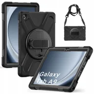 Etui do tabletów - Etui Armor z uchwytem i paskiem do Samsung Galaxy Tab A9 8.7 X110/X115 (Granatowe) - miniaturka - grafika 1