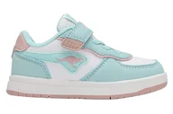 Buty dla dziewczynek - KangaROOS K-cpi Izel Ev Trampki dziewczęce, Mint Transcendent Pink, 24 EU, Mięta transcendent różowy, 24 EU - miniaturka - grafika 1