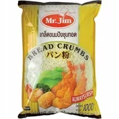 Przyprawy i zioła sypkie - Panierka Panko gruba 1kg - Mr. Jim do smażenia oryginalna chrupiąca - miniaturka - grafika 1