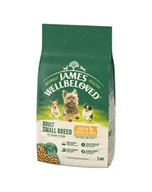 Sucha karma dla psów - JAMES WELLBELOVED Adult 1,5 kg sucha karma pełnoporcjowa dla dorosłych psów małych ras 6 miesięcy - 10 lat bogata w indyka i ryż - - miniaturka - grafika 1