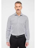 Koszule męskie - Eterna Koszula - Slim fit - w kolorze szaro-białym - miniaturka - grafika 1