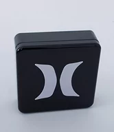 Portfele - Hurley Męski portfel podróżny Hrla Block Trifold Wall, czekoladowy brąz, 1 rozmiar - miniaturka - grafika 1