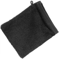 Ręczniki - Ręcznik myjka Gładki 2 16x21 czarny 17 500g/m2 Eurofirany - miniaturka - grafika 1