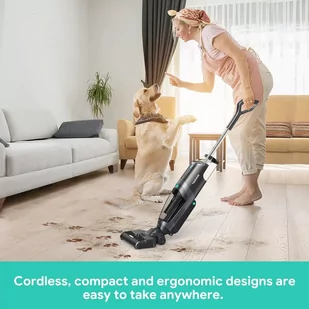 Tesvor R5 Pro Cordless Wet Dry Vacuum Cleaner - Odkurzacze pionowe - miniaturka - grafika 2