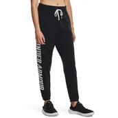 Spodnie damskie - Spodnie dresowe damskie Under Armour Rival Terry Graphic Jogger - miniaturka - grafika 1