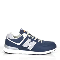 Półbuty męskie - MĘSKIE PÓŁBUTY SPORTOWE KALEIFANG Y89-1B GRANATOWE SZARE - miniaturka - grafika 1