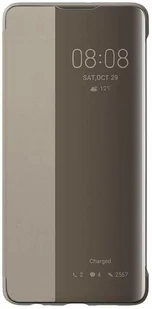 View Flip Huawei Huawei Smart Cover do Huawei P30 khaki - Etui i futerały do telefonów - miniaturka - grafika 1