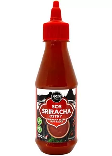 Asia Kitchen Sos chili Sriracha, bardzo ostry 200ml - Asia Kitchen 3112-uniw - Kuchnie świata - miniaturka - grafika 1