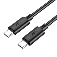 Kable USB - Kabel USB C do USB C Hoco 3A 60W 2 m X88 czarny - miniaturka - grafika 1