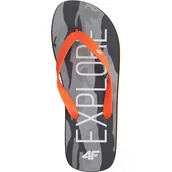 Klapki i japonki męskie - 4F, Japonki męskie, czarny, rozmiar 41 - miniaturka - grafika 1