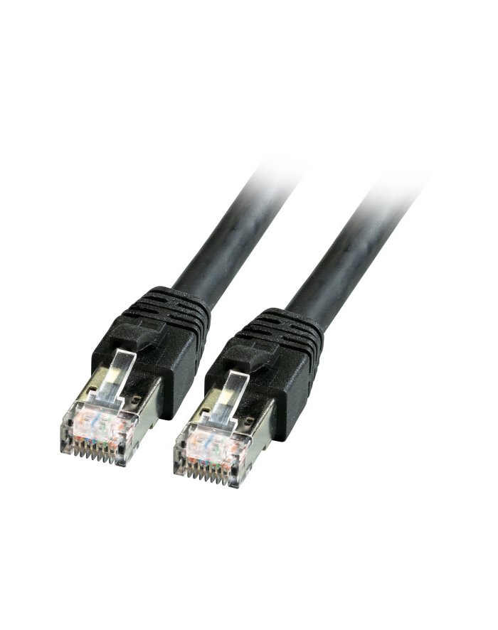 EFB RJ45 PATCHKABEL S/FTP, CAT.8.1,BC, LSZH, 3M, SCHWARZ K5528SW3 K5528SW.3 K5528SW.3