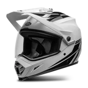 Kaski motocyklowe - Kask Adventure Bell Ps Mx-9 Adv Mips® Czarny/Złamany BiałyXL - miniaturka - grafika 1