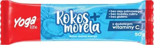 Yoga Life Yoga Life baton owocowy Kokos + Morela 50g - Batoniki - miniaturka - grafika 1