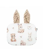 Kołdry i poduszki dla dzieci - Bonjour Cherie poduszka bawełniana króliczek 25/35 Las Minky Beige - miniaturka - grafika 1