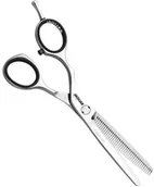 Nożyczki fryzjerskie - Jaguar CJ 40 Plus Left Silver Line nożyczki degażówki dla leworęcznych w rozmiarze 5.25 (99526) - miniaturka - grafika 1