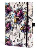 Notesy i bloczki - Notatnik notes A5 w kropki 100 kartek twardy z kolorowym printem PETERSON - miniaturka - grafika 1