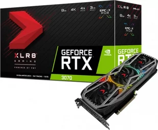 PNY GeForce RTX 3080 XLR8 Gaming Revel Epic-X 10GB GDDR6X VCG308010LTFXPPB VCG308010LTFXPPB - Karty graficzne - miniaturka - grafika 1