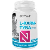 Spalacze tłuszczu - Spalacz tłuszczu ACTIVLAB L-Karnityna Extra (30 kapsułek) - miniaturka - grafika 1
