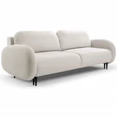 Sofy i kanapy - Sofa z funkcją spania SOFT Tkanina Castel Kolor do wyboru - miniaturka - grafika 1